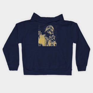 Marvin Gaye Classic Grey Kids Hoodie